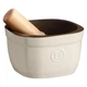 Ступка керамическая с пестиком Emile Henry Kitchen Tools 950 мл бежевый 020257 (08701298) - изображение 1