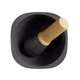Ступка керамическая с пестиком Emile Henry Kitchen Tools 950 мл Черный 710257 (08701265) - изображение 5