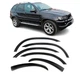 Накладки на арки BMW X5 E53 1999-2006 склопластик черний под покраску - изображение 2