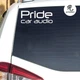 Наклейка на авто Oracal Pride car audio Белая 30х13см (MU014-3) - изображение 2