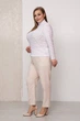 Гольф из стрейч-сетки Tatiana ТЕЗ белый 56 - изображение 2
