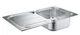 Кухонна мийка Grohe K300 45-S Нержавіюча сталь (31563SD0) - зображення 1