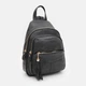 Рюкзак женский из натуральной кожи 5 л Laras k101028D Черный (ROZ6501063153) - изображение 3