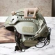 Активные наушники EARMOR M32 с креплением чебурашки + тактический фонарь на военный шлем - изображение 7