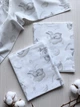 Пелюшка байкова фланель 100 х 80 см Сплячий зайчик - зображення 2
