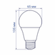 Світлодіодна LED лампа Е27 18Вт Feron LB-918 A65 18W E27 (стандартний цоколь) 1500Lm 4000К / 6500К - зображення 5