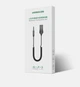 Bluetooth-адаптер Ugreen 70601 Bluetooth 5.0 автомобільний AUX з мікрофоном CM309 (Сірий) - изображение 5