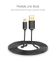 Кабель Mini USB Ugreen US132 для заряджання і передачі даних (Чорний, 0.5м) - изображение 3