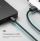 Кабель Mini USB Ugreen US132 для заряджання і передачі даних (Чорний, 3м) - изображение 6