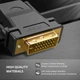 Перехідник HDMI DVI D 24+1 Ugreen 20124 (Чорний) - изображение 5