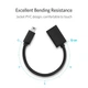 Mini USB OTG кабель-адаптер Ugreen US249 (Чорний, 12см) - изображение 8