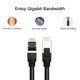 Патч-корд Ugreen NW107 прямий UTP мережевий кабель Ethernet Cat7 з RJ 45 (11263, 5м) - изображение 5