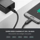 Кабель USB Type-C to Type-C Ugreen US286 з підтримкою PD QC 3.0 (Чорний, 0.5м) - изображение 5