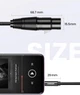 Мікрофонний кабель Ugreen AV182 XLR Male to Mini Jack AUX Microphone Cable (Чорний, 2м) - изображение 8
