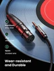 Мікрофонний кабель Ugreen AV182 XLR Male to Mini Jack AUX Microphone Cable (Чорний, 2м) - изображение 9