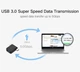 2 в 1 OTG адаптер Ugreen Micro USB + USB-C до USB3.0 30453 (Чорний) - изображение 7