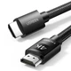 HDMI кабель v2.0 UGreen HD119 з підтримкою 4K@60Hz HDR ARC 40101 (Чорний, 2м) - изображение 1