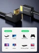 HDMI кабель V1.4 Ugreen HD103 з кутовим коннекотором 10120 (1м, 270 градусів) - зображення 8