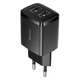 Універсальний зарядний пристрій Baseus Compact Charger 2U 10.5 W CCXJ010201 (Чорний) - изображение 1