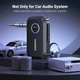 Bluetooth 5.3 приймач UGreen CM596 з AUX-виходом, мікрофоном для автомагнітол, дом.театров 90748 - изображение 8