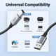 Кабель для принтера USB 2.0 - USB type B Ugreen US369 80801 (Чорний, 1м) - изображение 3