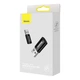 Адаптер-перехідник Baseus Ingenuity Mini OTG USB 3.1 to Type-C ZJJQ000101 (Чорний) - изображение 7