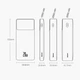 Power bank (Зовнішній акумулятор) Baseus Bipow 20W 10000mAh PPBD050301 (Чорний) - зображення 8