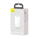 Універсальний зарядний пристрій Baseus Wall Charger GaN2 Lite USB-C+USB 65W CCGAN2L-B02 (Біле) - зображення 10