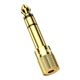 Перехідник 6.3 на 3.5 мм (1/4"-1/8") UGreen 20503 (Золотистий) - изображение 2
