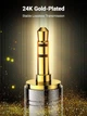 Перехідник 3.5 на 6.35 (6.5) мм UGreen AV168 HIFI Audio 60711 (Чорний) - зображення 4