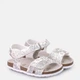 Сандали для девочки Chicco 010.63388.020 25 р Серебристый - изображение 1