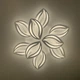 Потолочная LED люстра белая на 9 лепестков | Line F | Арт. A2325/6+3 WT - изображение 4