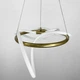 Латунна кільцева люстра ELISION із гнучкою LED стрічкою Line.F JU 22 AB (Тип А) - зображення 2