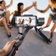 Стедікам для телефону і екшн-камери Baseus Control Smartphone Handheld Gimbal SUYT-0G (Чорний) - зображення 7