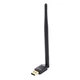 Адаптер бездротової Wi-Fi USB Wifi Edup 802.11n 150Mbps з зовнішньою поворотною антеною (Чорний) - изображение 2
