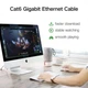 Кабель Ethernet UGREEN Cat6 1 Gigabit LAN RJ45 20173 (Білий, 0.5м) - изображение 3