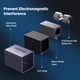 З'єднувач RJ45 UGreen NW261 Gigabit Ethernet Cat(5-8) F/F 10Gbps Aluminium 15117 (Сірий) - зображення 7