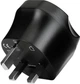 Адаптер для розетки ESSAGER Universal adapter EU Female -> UK Male Black (ECTZH-YCC01-Z) - изображение 2