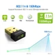 Mini Wifi Adapter 802.11N EDUP EP-N8553 150 Мбіт/с - изображение 3