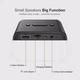 Bluetooth колонка Baseus Encok E02 NGE02-01 (Чорна) - изображение 8