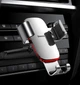 Автотримач в CD слот Baseus Metal Age Gravity Car Mount 360° SUYL-J0S (Сріблястий) - зображення 6