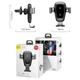 Автотримач для телефону з бездротовою зарядкою Baseus Metal Gravity Car Mount WXYL-B0A (Чорний) - зображення 10