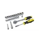 Набор инструментов 91пр. 1/4'' 3/8'' (6гр) (4.5-19мм) в аллюм. чемодане WMC TOOLS WT-1091 - изображение 10