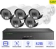 Комплект відеоспостереження вуличний G.Craftsman 5 IP камер 5MP з POE відеореєстратором - зображення 1
