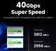 Зовнішня кишеня UGREEN CM642 40 Gbps M.2 NVMe SSD to USB4 SSD Case - зображення 7