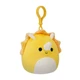 Мягкая игрушка на клипсе "ТРИЦЕРАТОПС" Squishmallows SQCP00216, 9 см - изображение 2