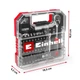 Набір біт і головок Einhell, 1/4" 4-13мм, 37шт, кейс - изображение 13