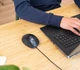 Миша Trust Fyda ComFortable ECO, USB-A, чорно-сірий - изображение 5