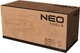 Теплова гармата дизель/гас Neo Tools, прямого нагріву, 50кВт, 720м кв, 1100м куб/год, колеса, IPX4, чорний - зображення 10