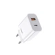 Мережевий зарядний пристрій REMAX RP-U68 Surie 20W PD плюс QC Fast Charge EU білий - изображение 1
